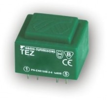 Transformator TEZ 6.0/D 230/15-15V   6W 15v-15V